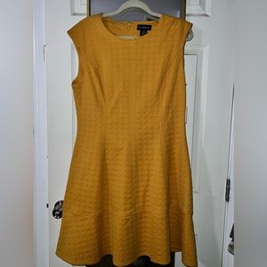 Liz Claiborne gold dress